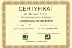 Certyfikat 09.09.2009